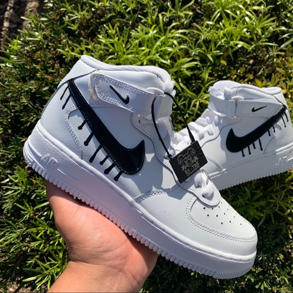 Custom Nike Air Force 1 Any Color Drip Custom Nike Drip Air 